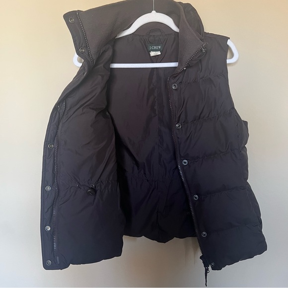 J. Crew Brown Puffer Vest - Picture 4 of 9